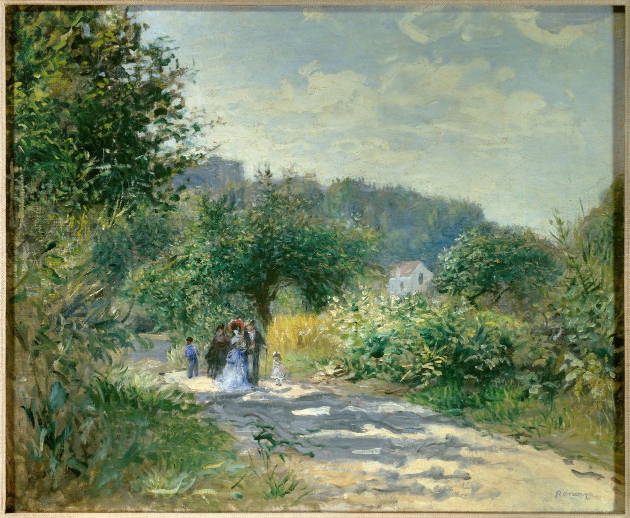 Polku Louveciennesiin tekijältä Pierre Auguste Renoir