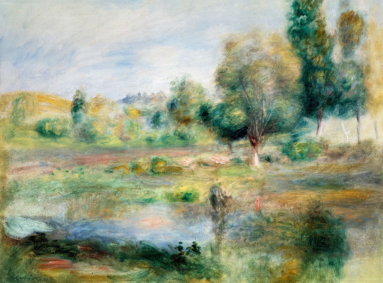 Maaseutu tekijältä Pierre Auguste Renoir