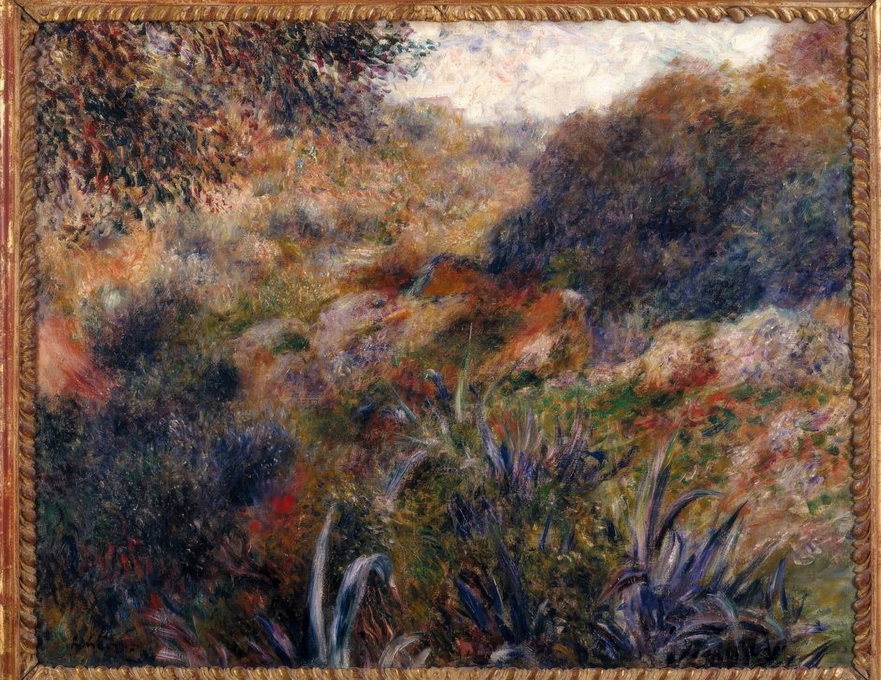 Paysage Algérien. Le ravin de la Femme Sauvage tekijältä Pierre Auguste Renoir