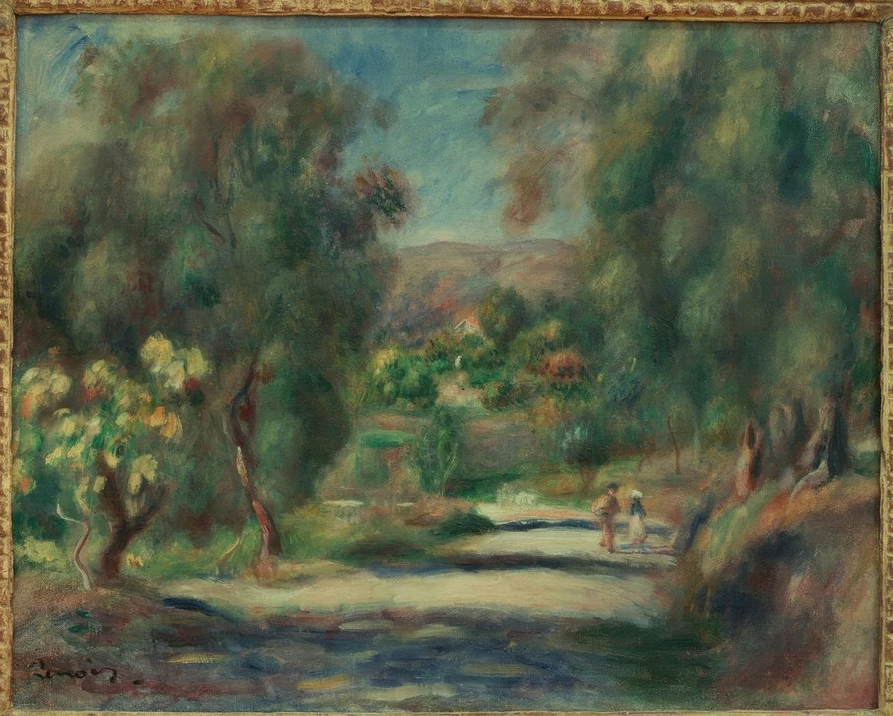 Cagnesin maisema tekijältä Pierre Auguste Renoir
