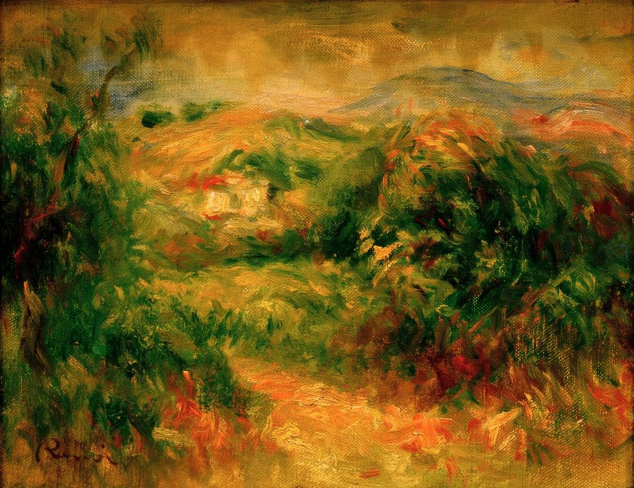 Crosde-Cagnesin maisema tekijältä Pierre Auguste Renoir