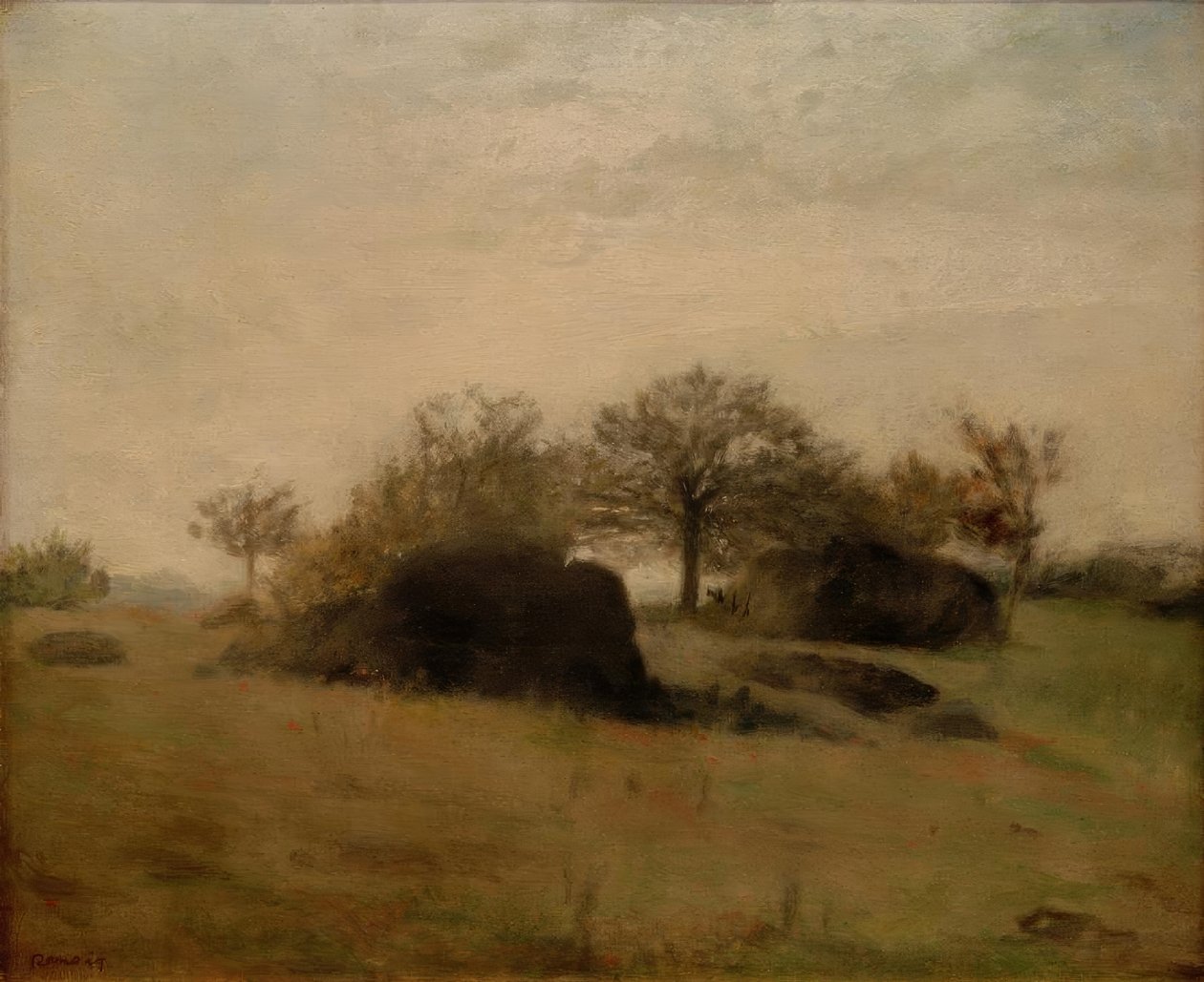 Fontainebleaun maisema tekijältä Pierre Auguste Renoir