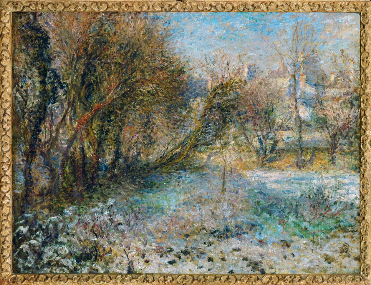 Luminen maisema (öljy kankaalle) tekijältä Pierre Auguste Renoir
