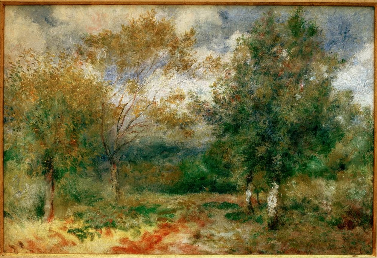 Paysage ensoleillé tekijältä Pierre Auguste Renoir