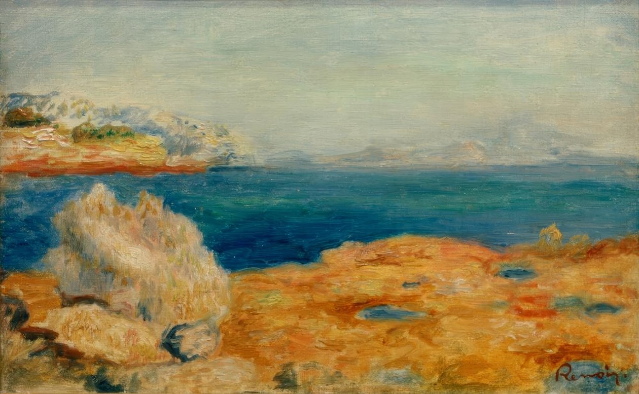 Rannikkomaisema tekijältä Pierre Auguste Renoir