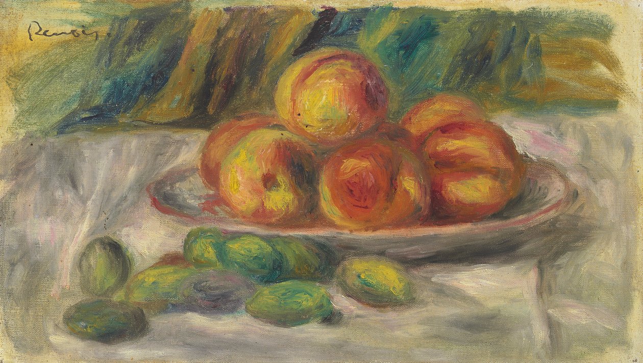 Persikat ja mantelit tekijältä Pierre Auguste Renoir