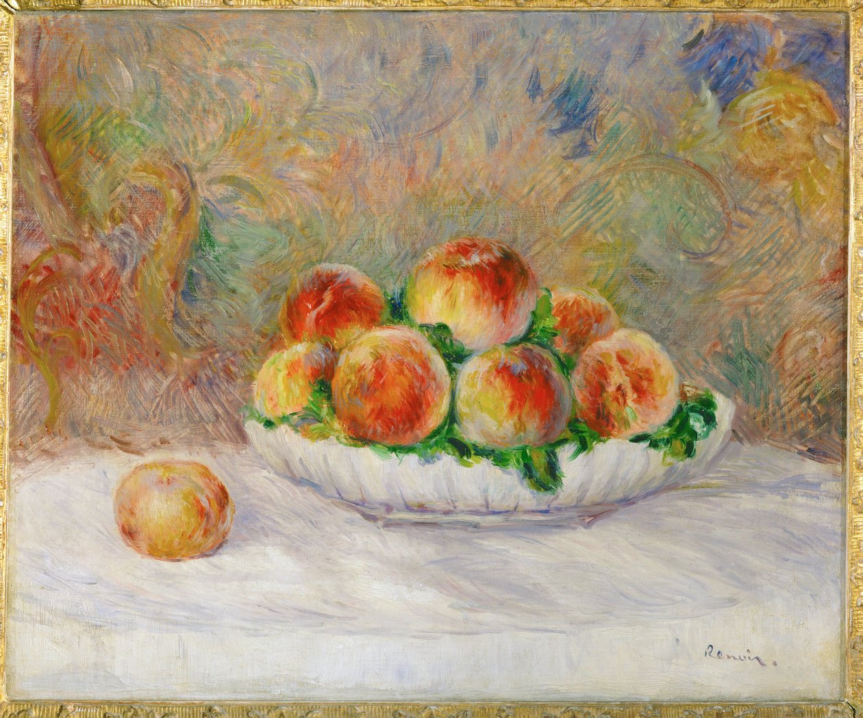 Peches (öljy kankaalle) tekijältä Pierre Auguste Renoir