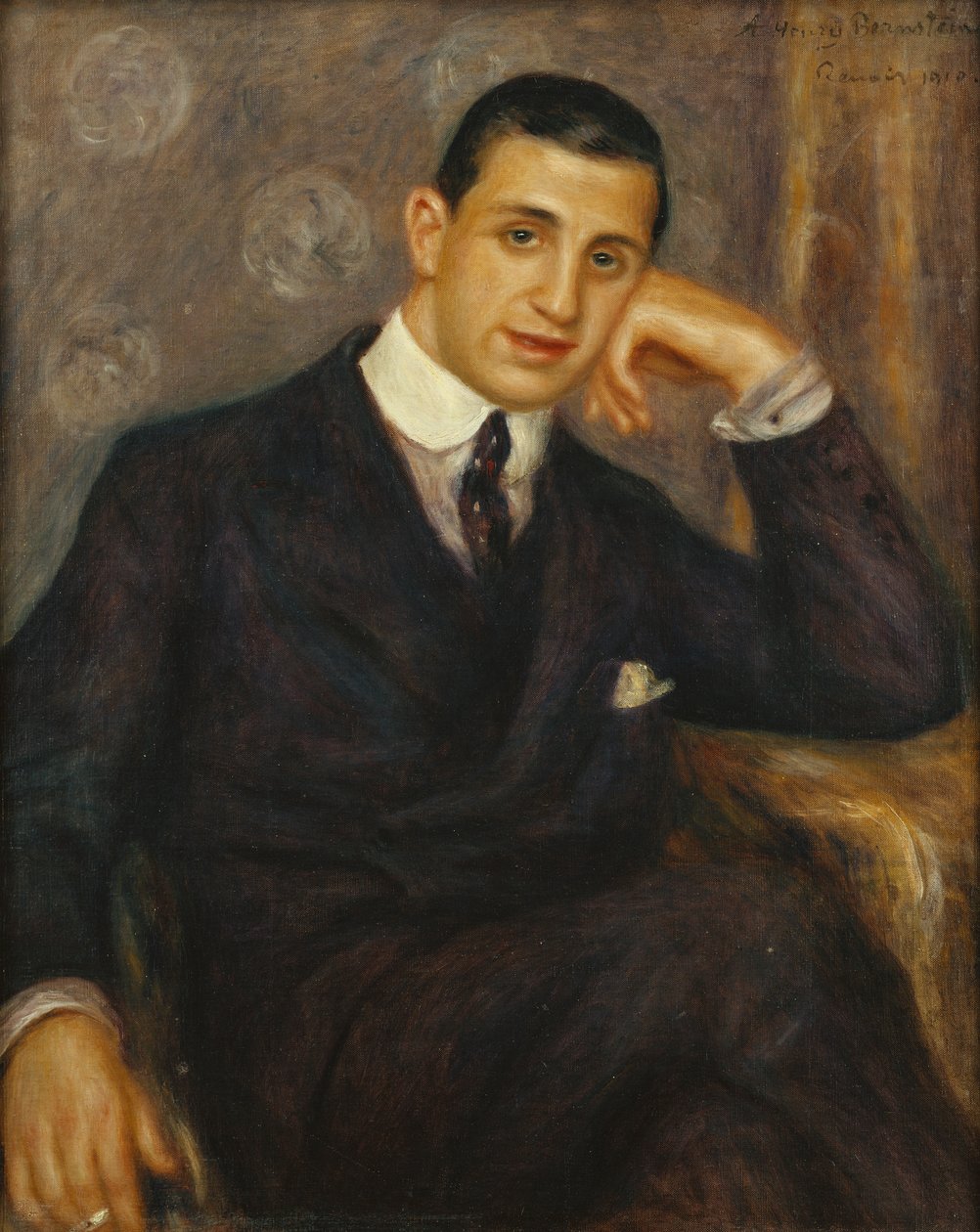 Muotokuva Henry Bernstein, 1910 tekijältä Pierre Auguste Renoir
