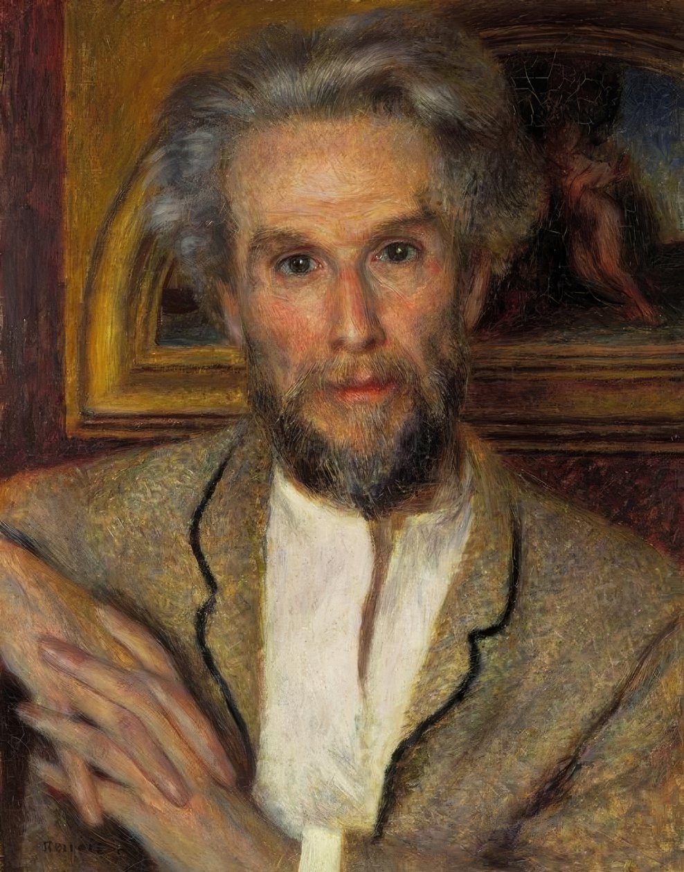 Chocquetin muotokuva tekijältä Pierre Auguste Renoir