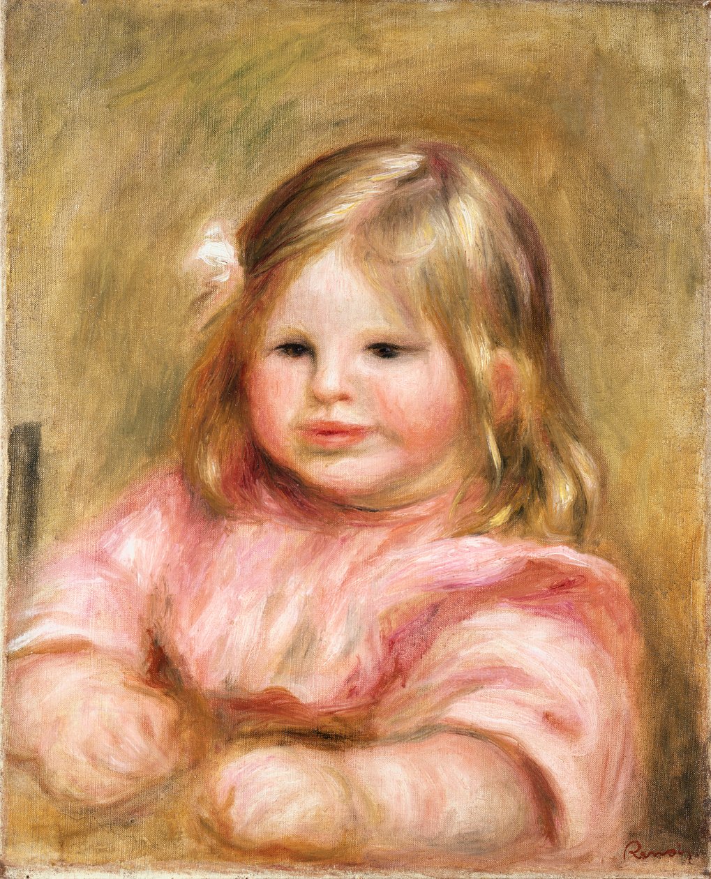 Cocon muotokuva, n. 1903-04 tekijältä Pierre Auguste Renoir