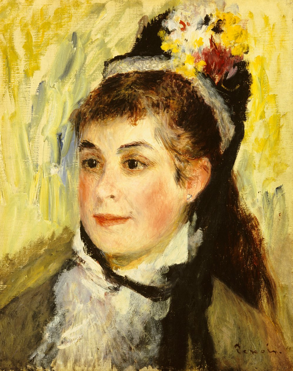 Madame Edmond Renoirin muotokuva, 1876 tekijältä Pierre Auguste Renoir