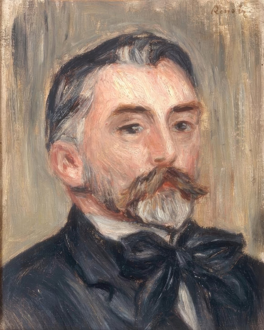 Stéphane Mallarmén muotokuva tekijältä Pierre Auguste Renoir