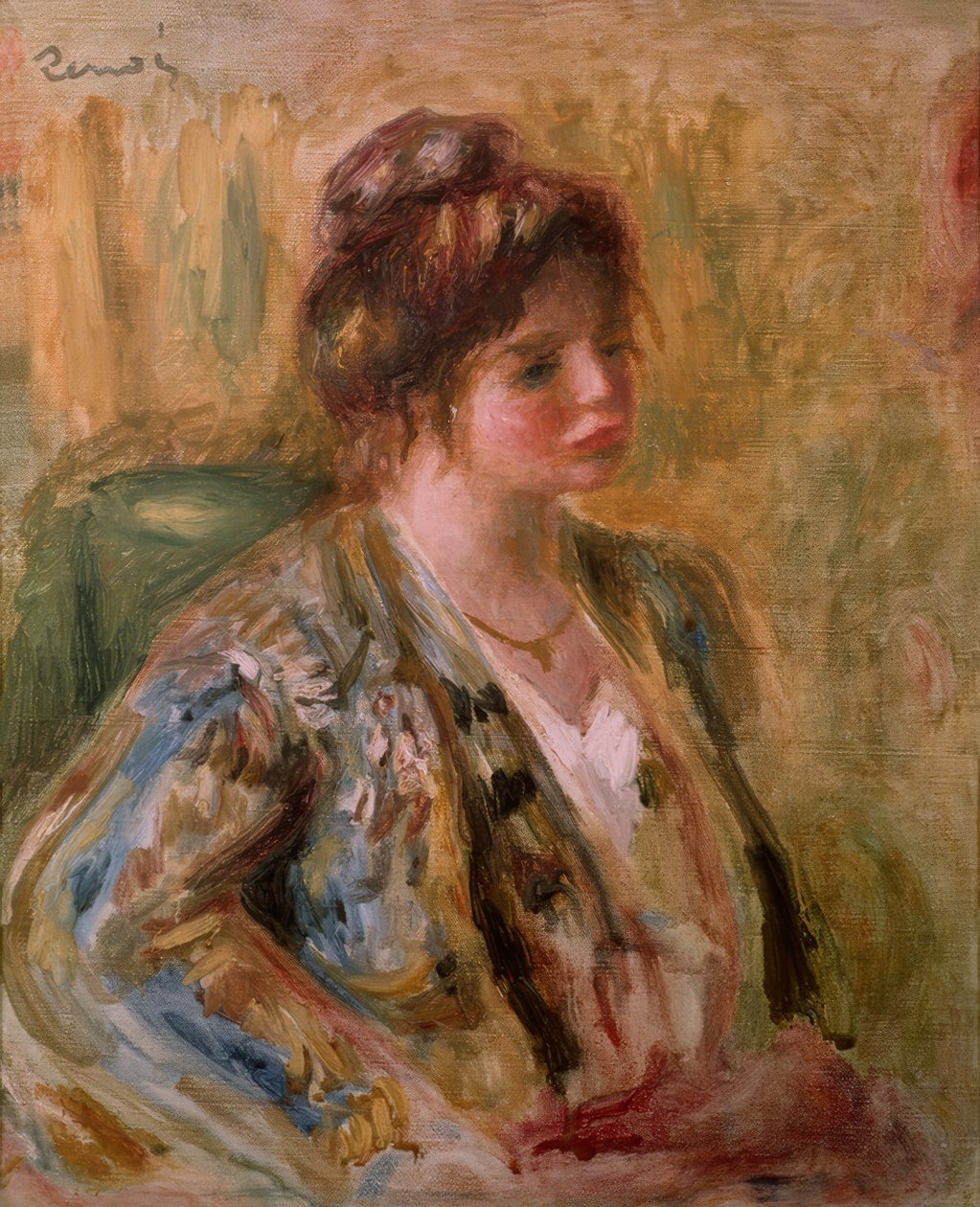 Portrait de jeune fille tekijältä Pierre Auguste Renoir