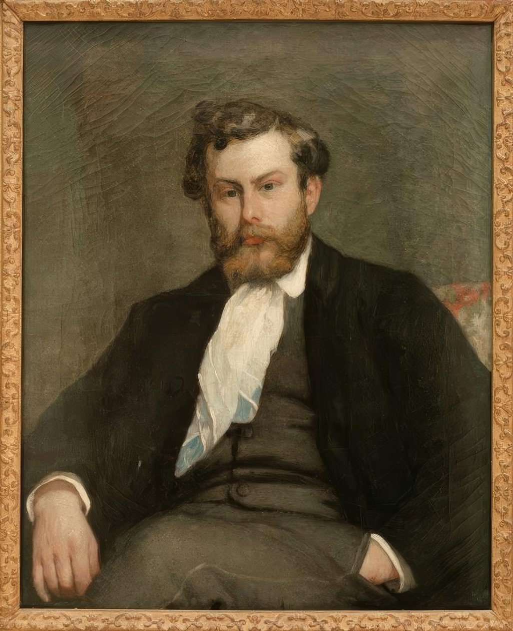 Maalari Alfred Sisleyn muotokuva tekijältä Pierre Auguste Renoir
