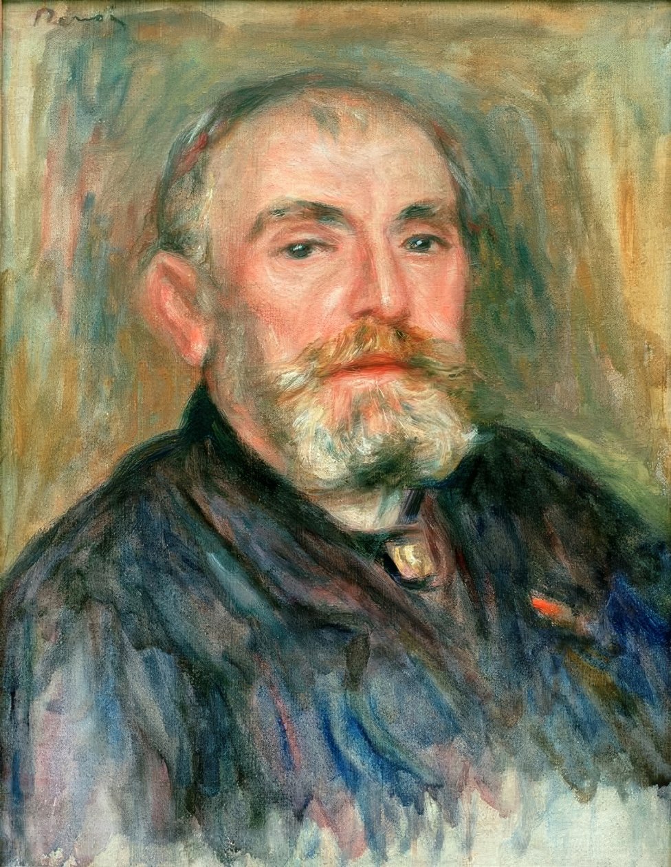 Taidemaalari Henry Lerollen muotokuva tekijältä Pierre Auguste Renoir