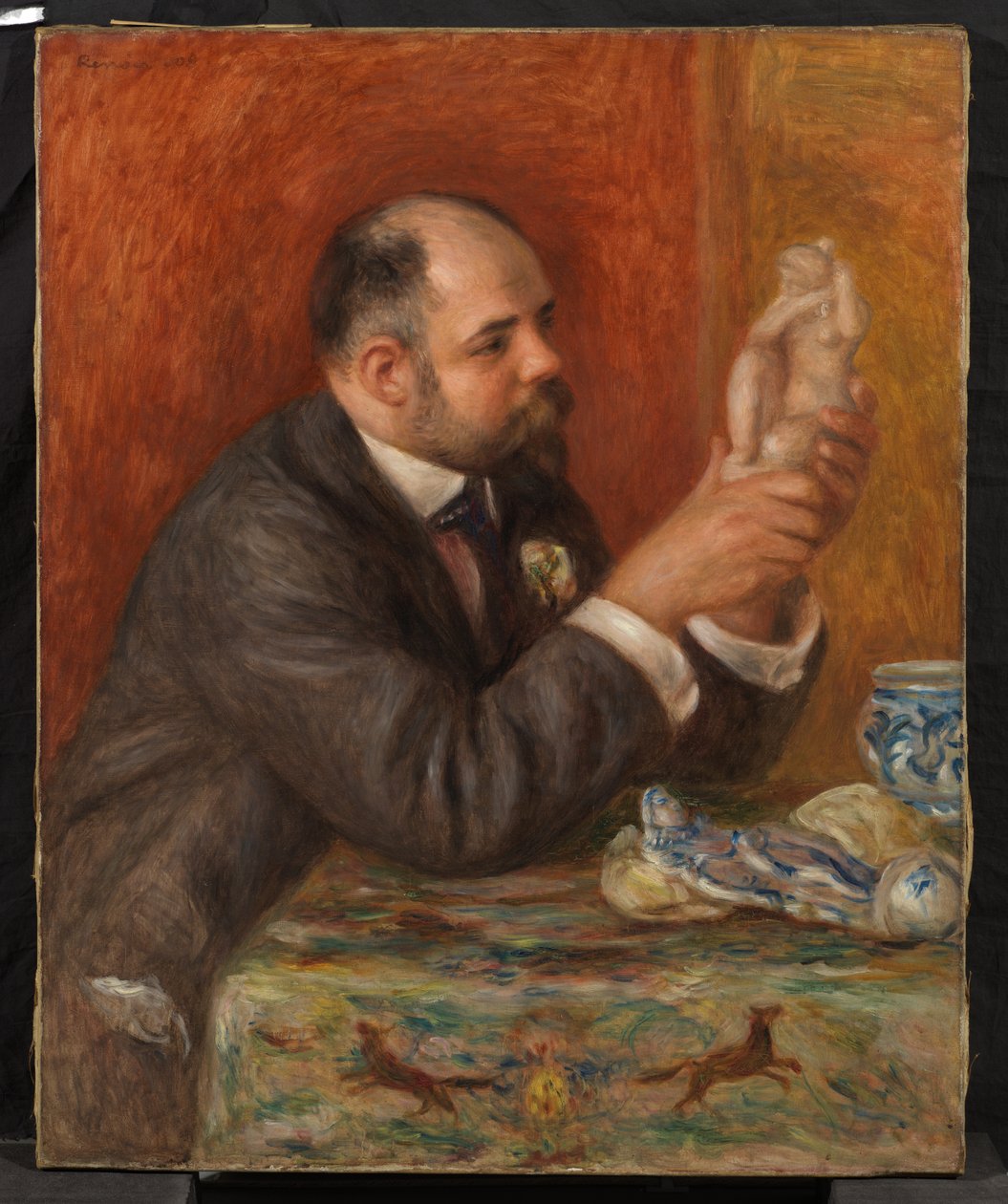 Ambroise Vollardin muotokuva tekijältä Pierre Auguste Renoir