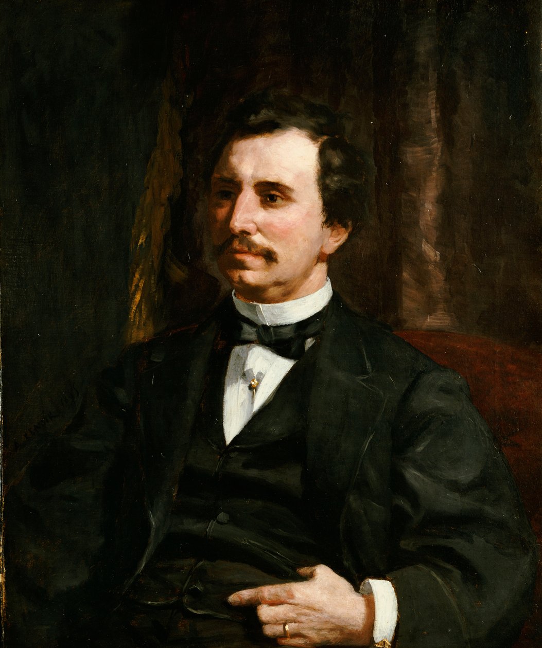 Eversti Barton Howard Jenksin muotokuva tekijältä Pierre Auguste Renoir