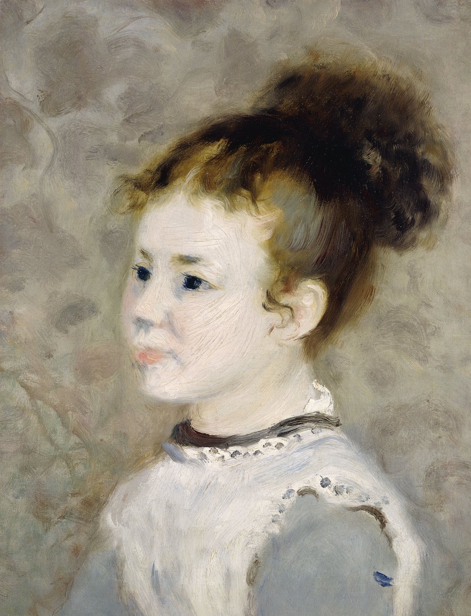 Jeanne Sisleyn muotokuva, 1875 tekijältä Pierre Auguste Renoir