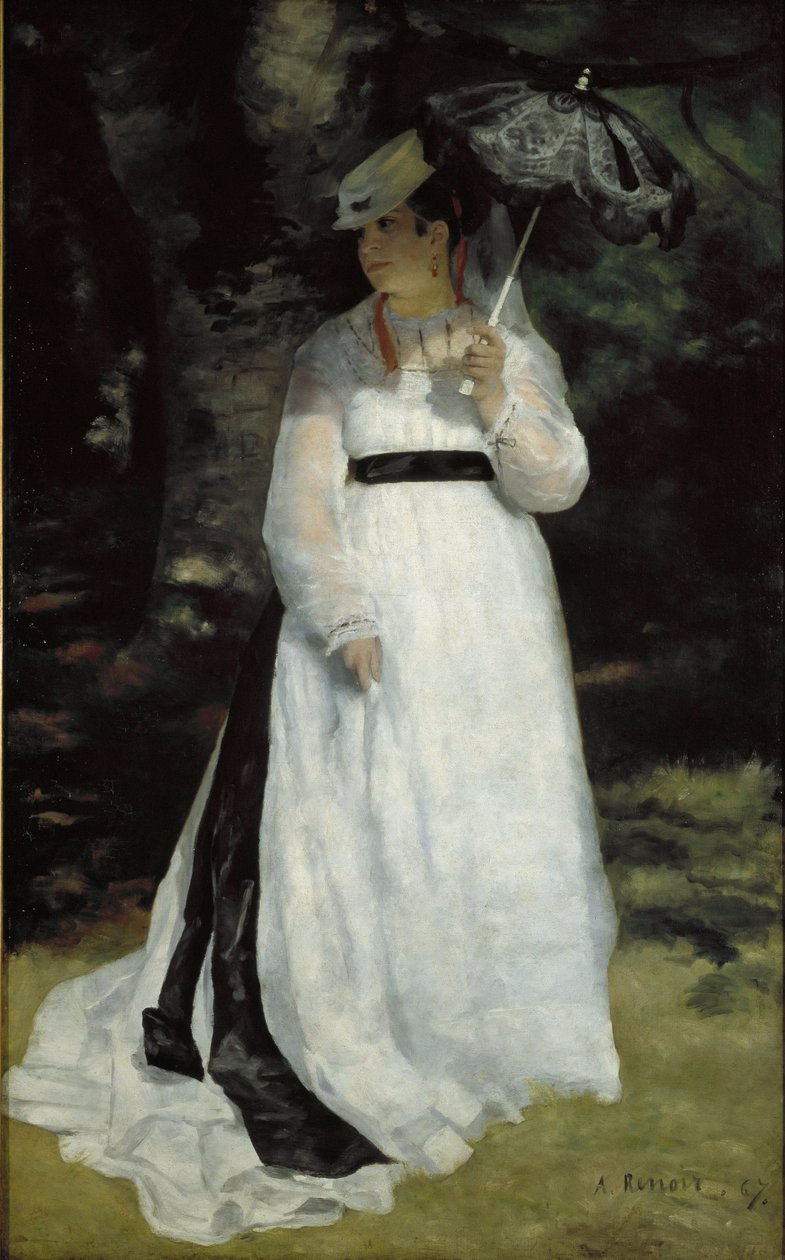 Lisen muotokuva tekijältä Pierre Auguste Renoir