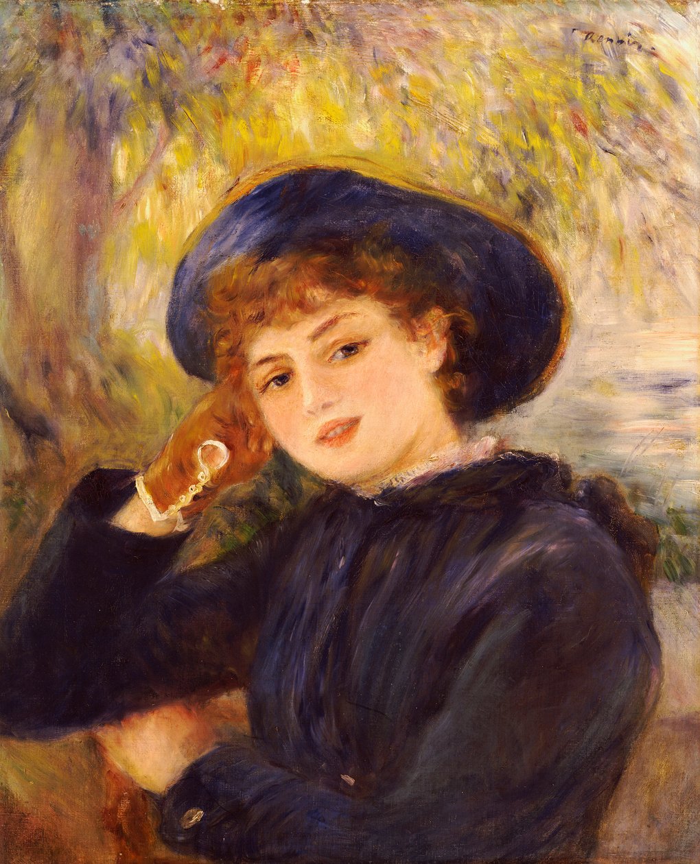 Mademoiselle Demarsyn muotokuva, 1882 tekijältä Pierre Auguste Renoir