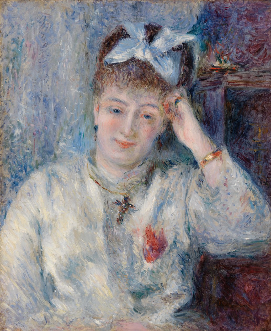 Mademoiselle Marie Murerin muotokuva (Mademoiselle Marie Murerin muotokuva) tekijältä Pierre Auguste Renoir