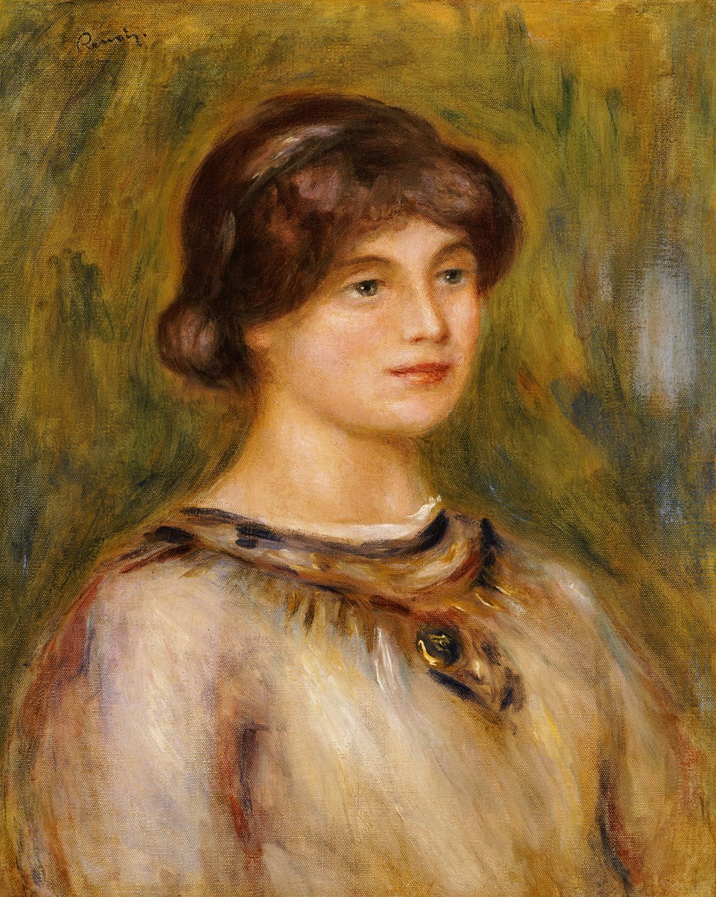 Marie Lestringuezin muotokuva tekijältä Pierre Auguste Renoir