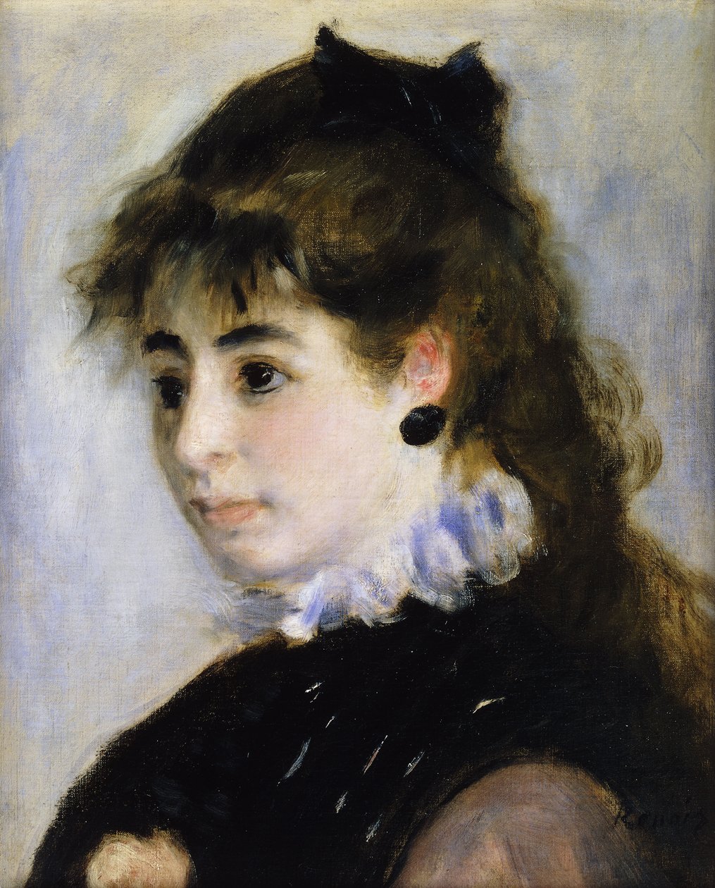 Neiti Henriette Henriotin muotokuva; Rouva Henriotin muotokuva, 1874 tekijältä Pierre Auguste Renoir