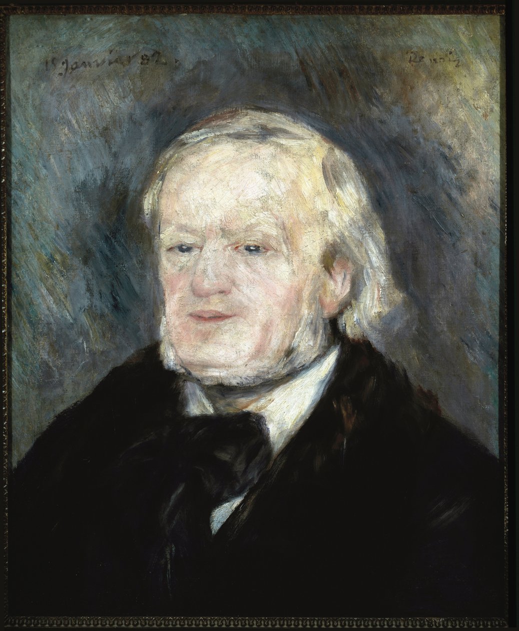 Richard Wagnerin muotokuva (öljy kankaalle tekijältä Pierre Auguste Renoir