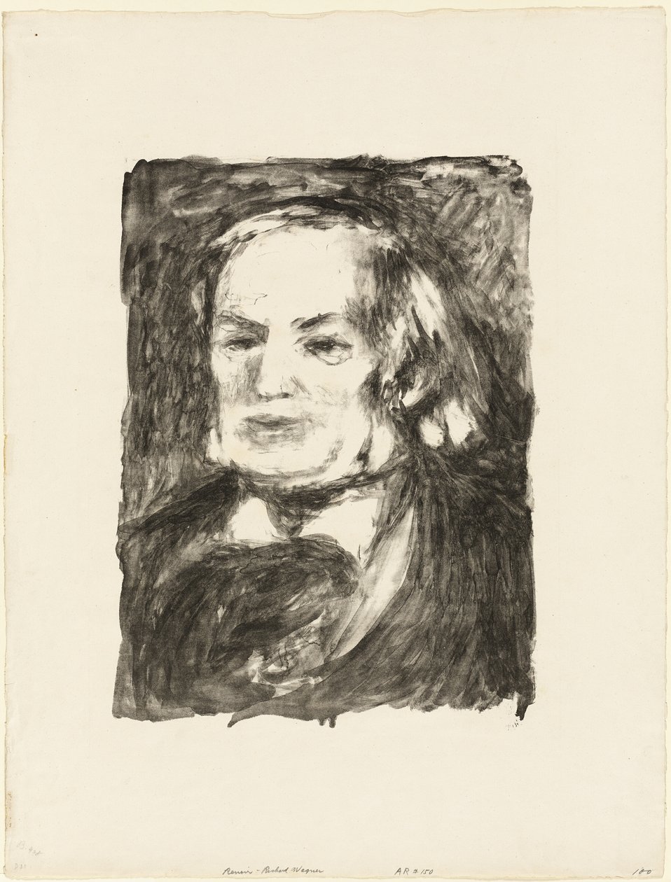 Richard Wagnerin muotokuva tekijältä Pierre Auguste Renoir