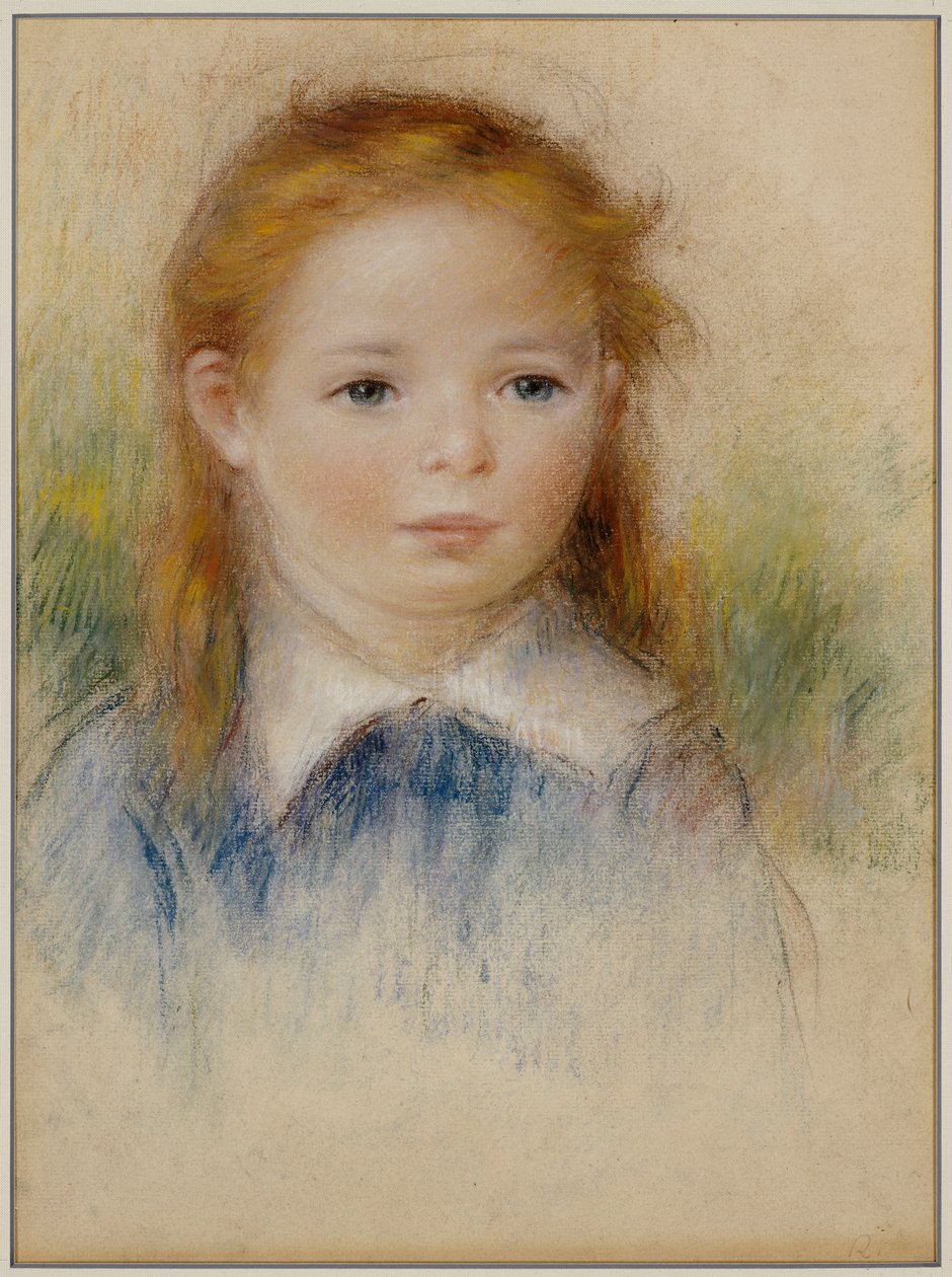 Nuoren tytön muotokuva tekijältä Pierre Auguste Renoir