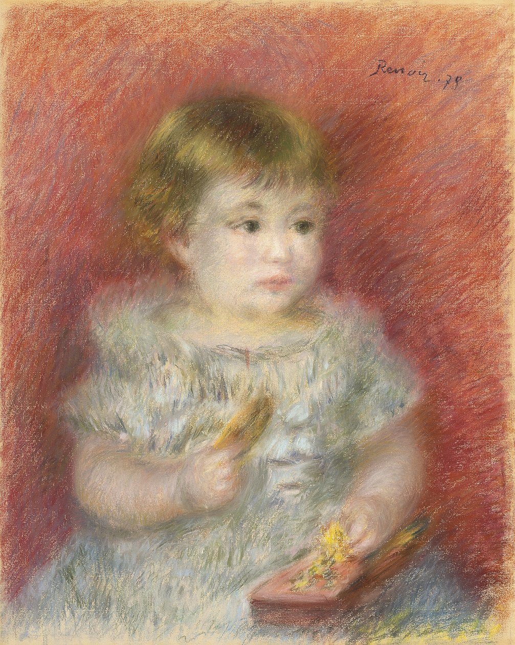 Vauvan muotokuva, 1878 tekijältä Pierre Auguste Renoir