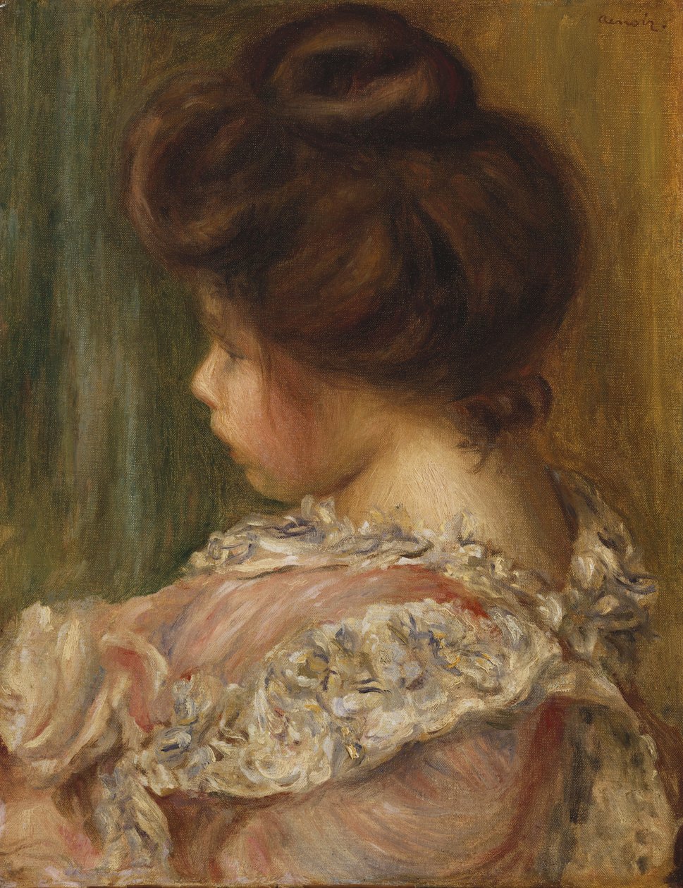 Nuoren tytön muotokuva tekijältä Pierre Auguste Renoir