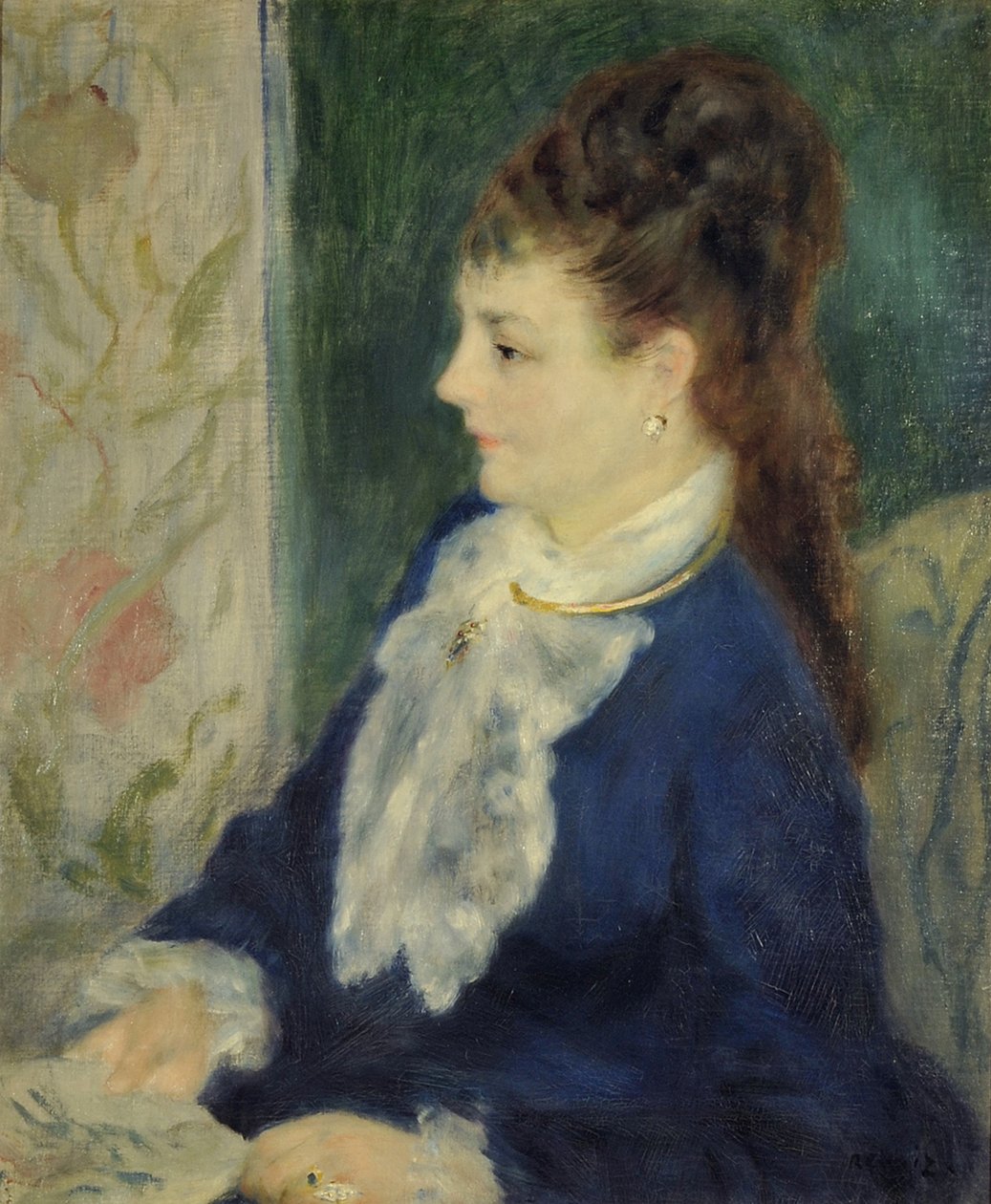 Madame X:n muotokuva, 1875 tekijältä Pierre Auguste Renoir