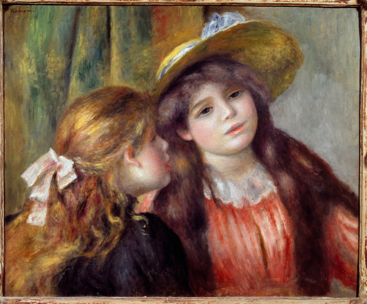 Kahden tytön muotokuva tekijältä Pierre Auguste Renoir