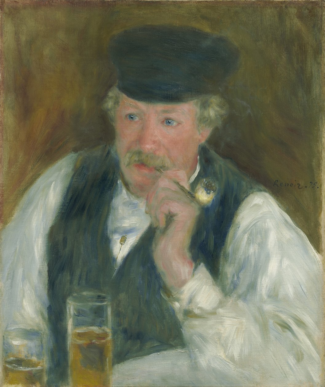 Isä Fournaise, 1875 tekijältä Pierre Auguste Renoir