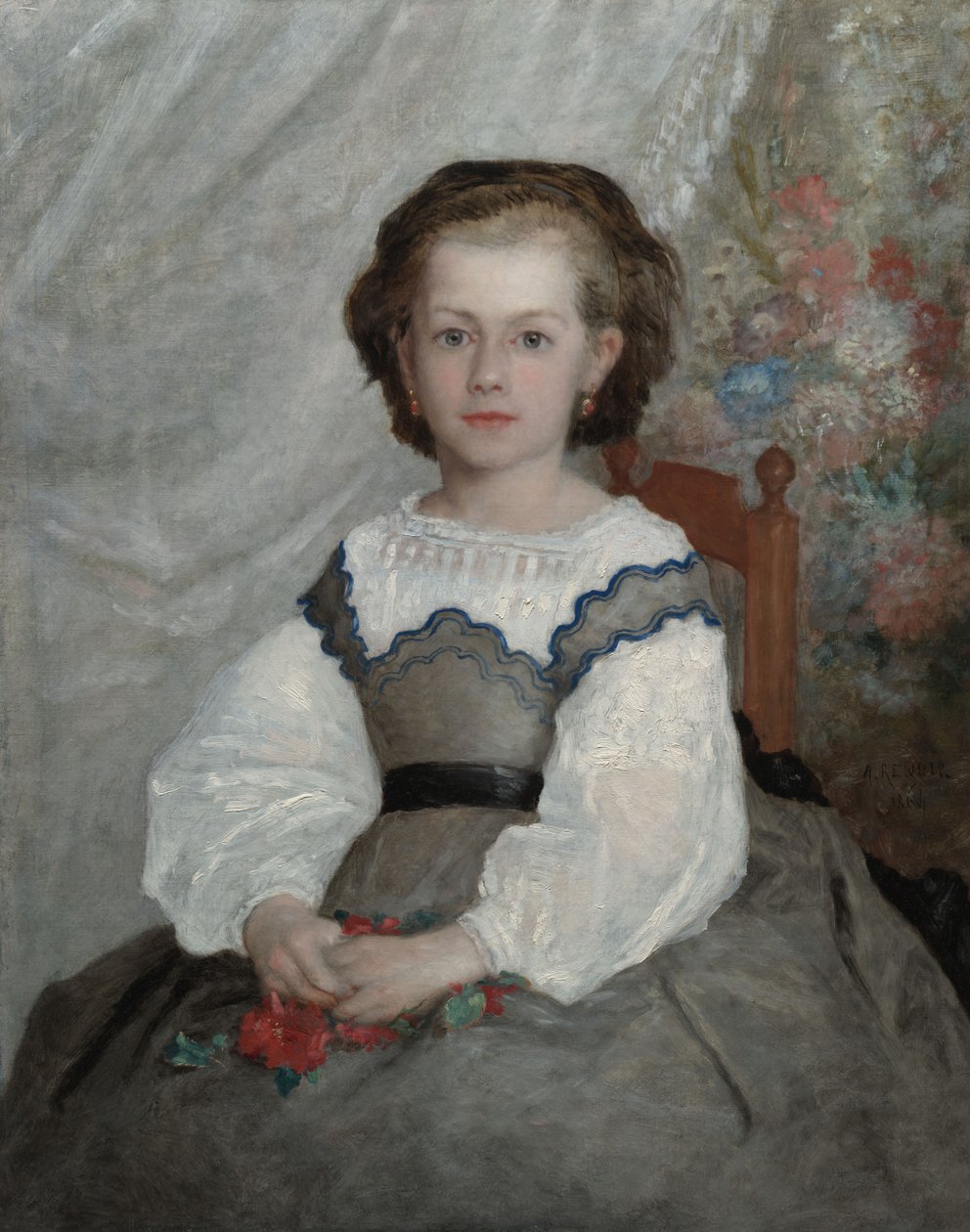 Romaine Lacaux, 1864 tekijältä Pierre Auguste Renoir