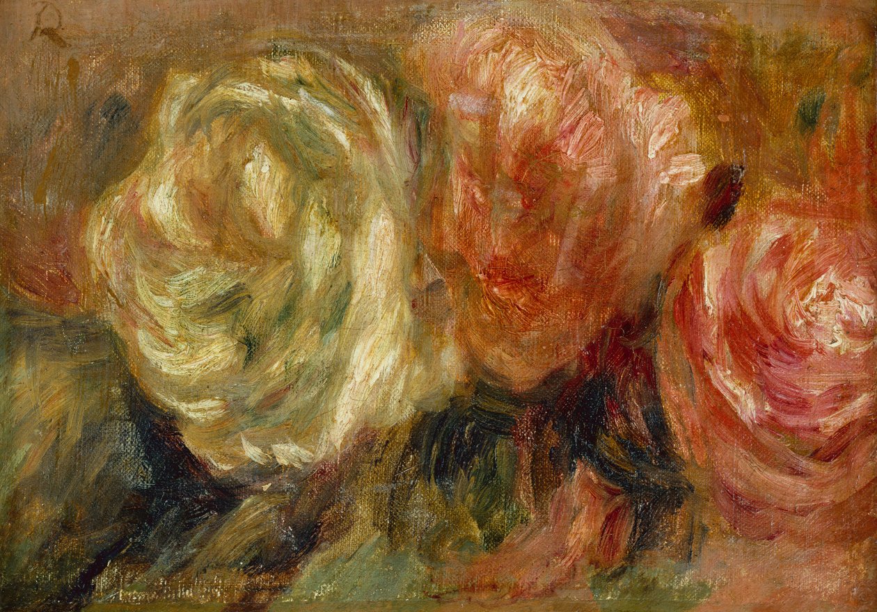 Ruusut (öljy kankaalle) tekijältä Pierre Auguste Renoir