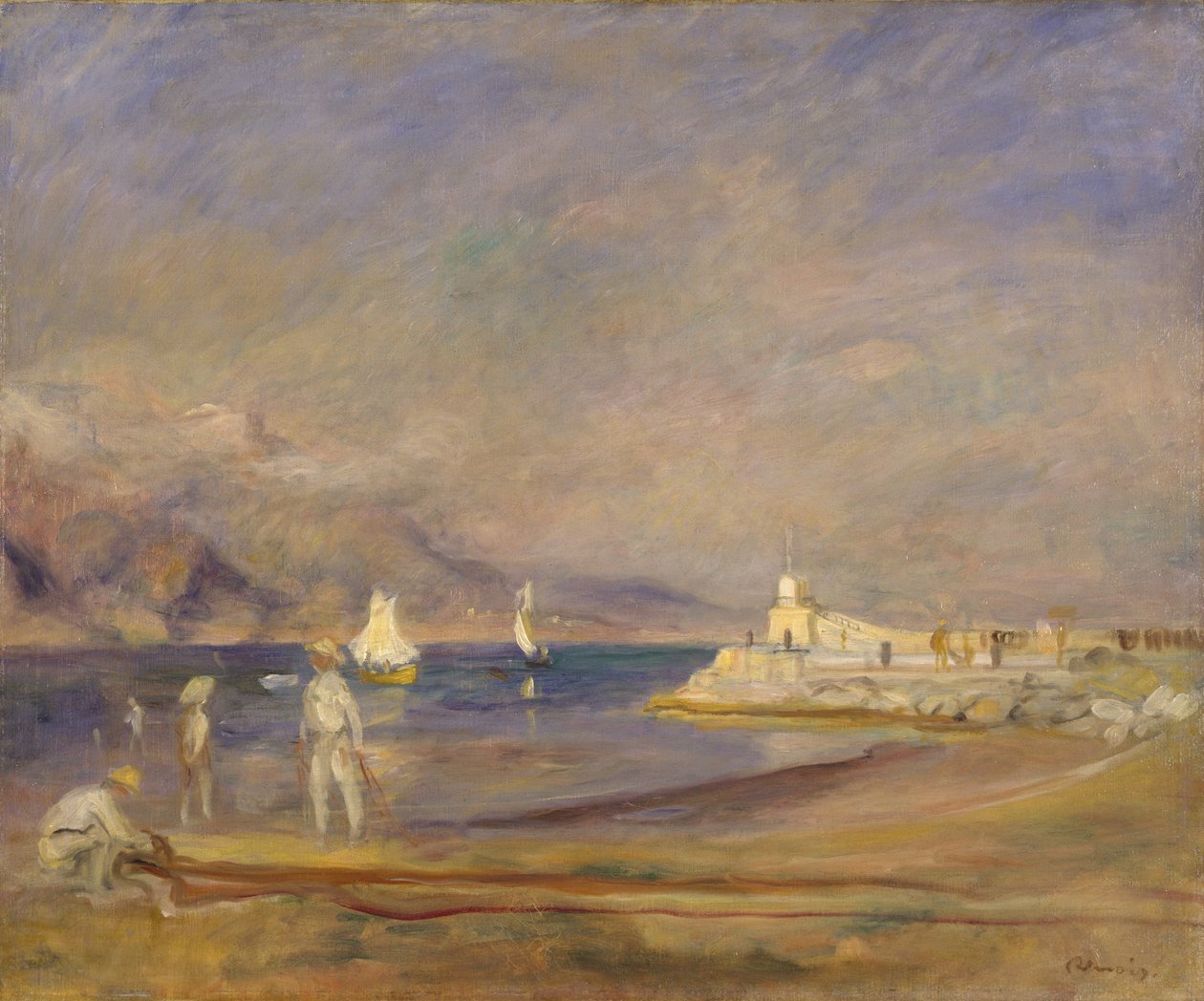 St. Tropez, 1898-1900 tekijältä Pierre Auguste Renoir