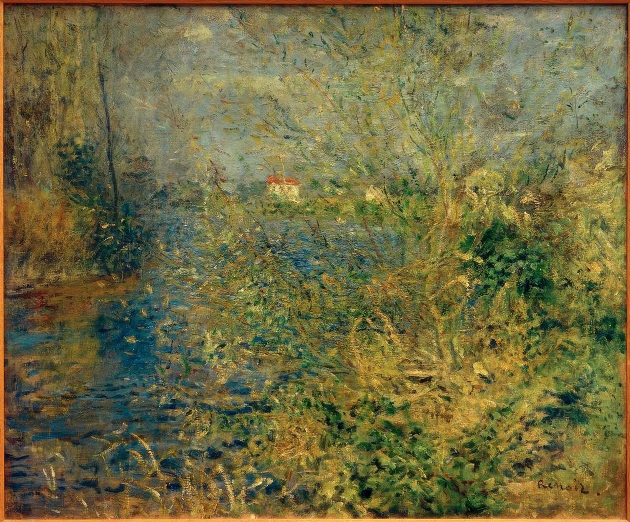 Eine Landschaft bei Argenteuil tekijältä Pierre Auguste Renoir
