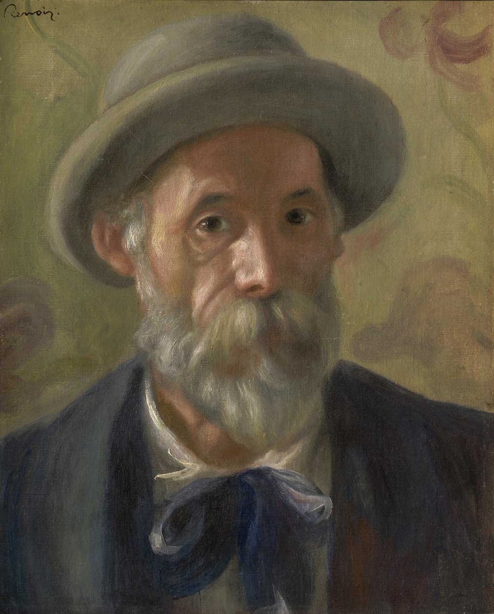 Omakuva, 1899 tekijältä Pierre Auguste Renoir