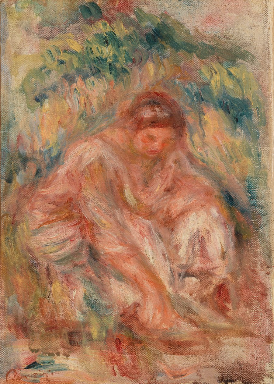 Luonnos naisesta tekijältä Pierre Auguste Renoir