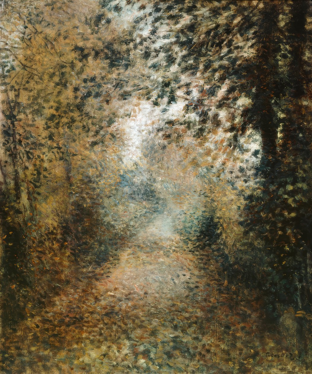 Sous-bois tekijältä Pierre Auguste Renoir