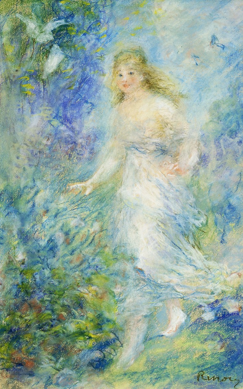 kevät tekijältä Pierre Auguste Renoir