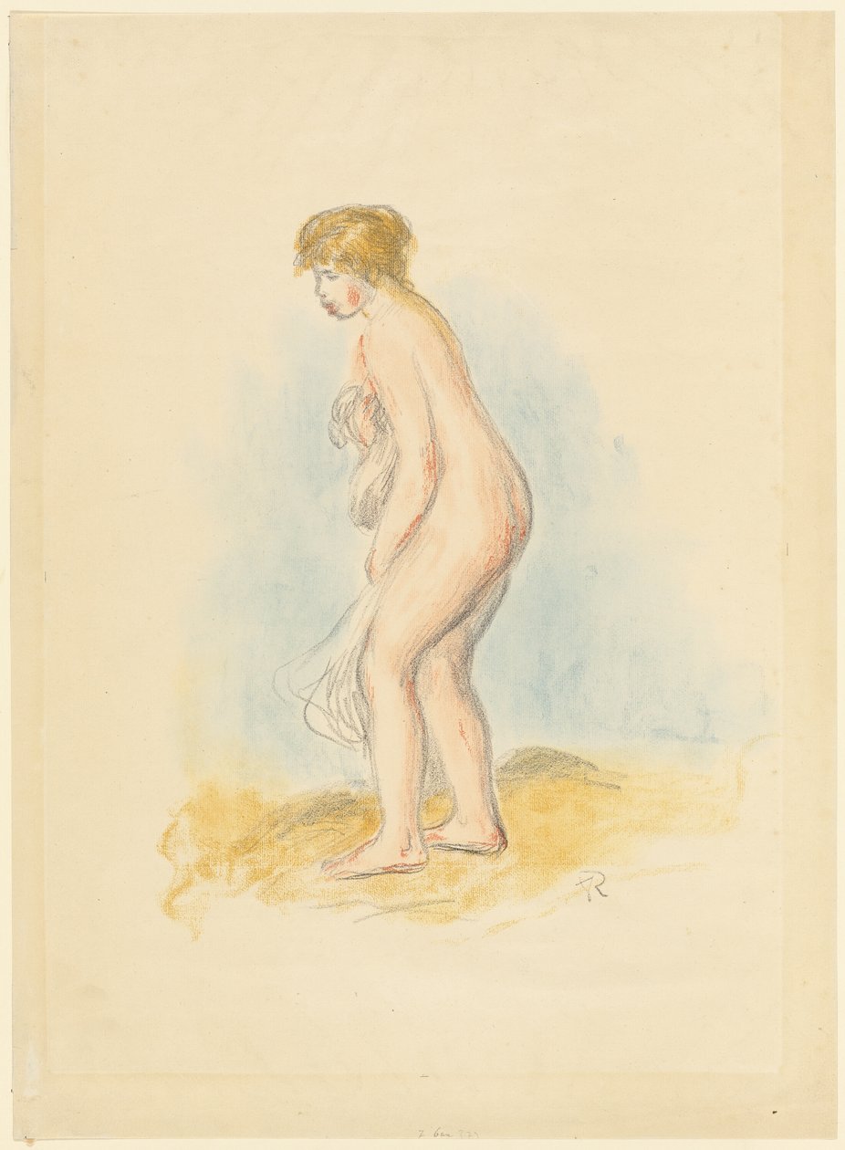 Pysyvä naisuimari tekijältä Pierre Auguste Renoir