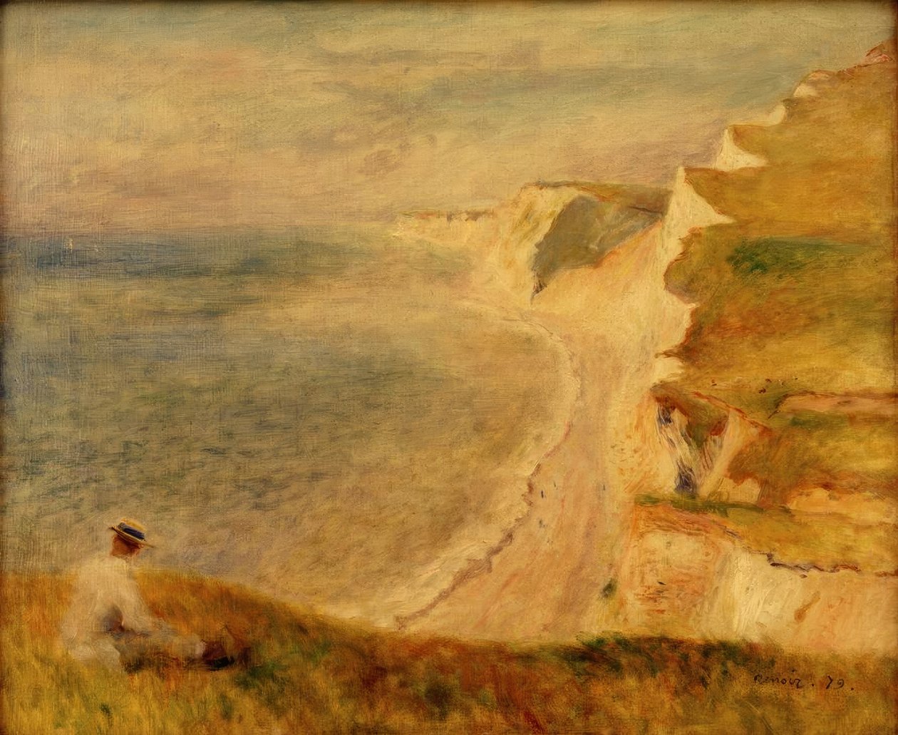 Kalliot Pourvillessä tekijältä Pierre Auguste Renoir