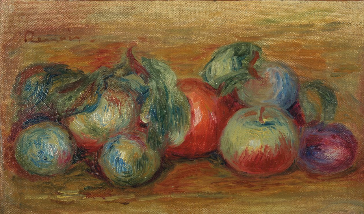 Asetelma hedelmien kanssa tekijältä Pierre Auguste Renoir
