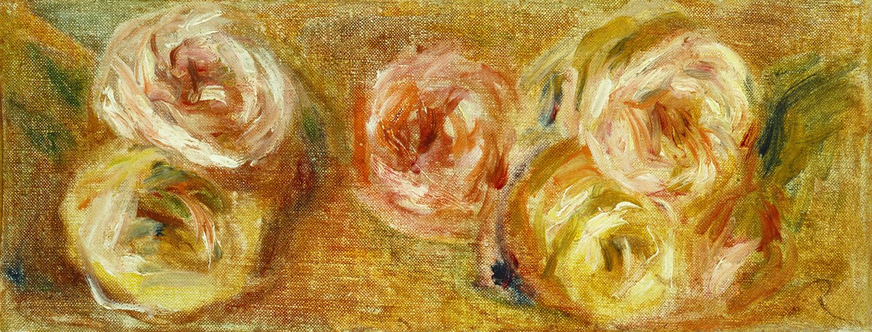 Syrjäytetyt ruusut, n. 1915 tekijältä Pierre Auguste Renoir