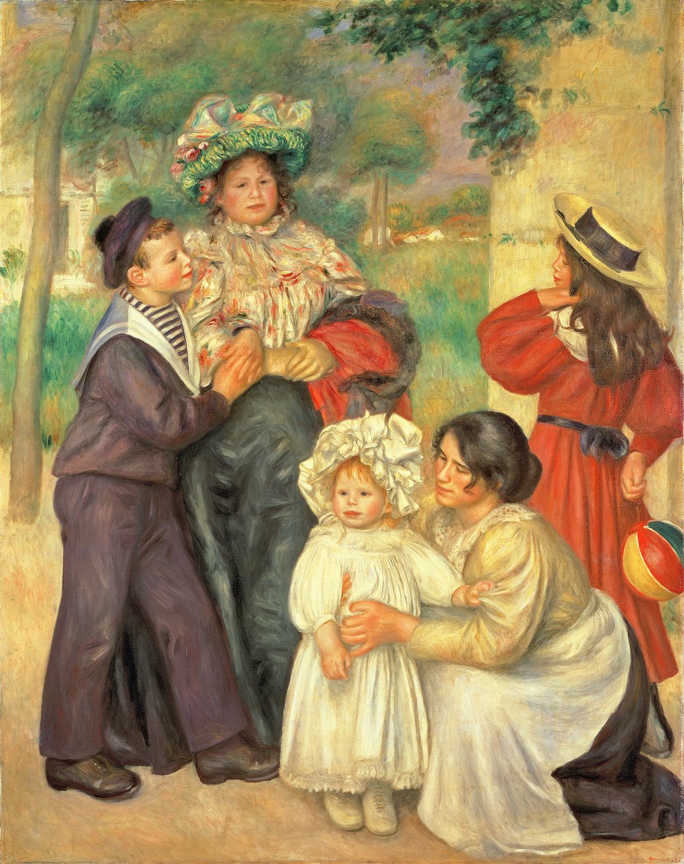 Taiteilijan perhe tekijältä Pierre Auguste Renoir