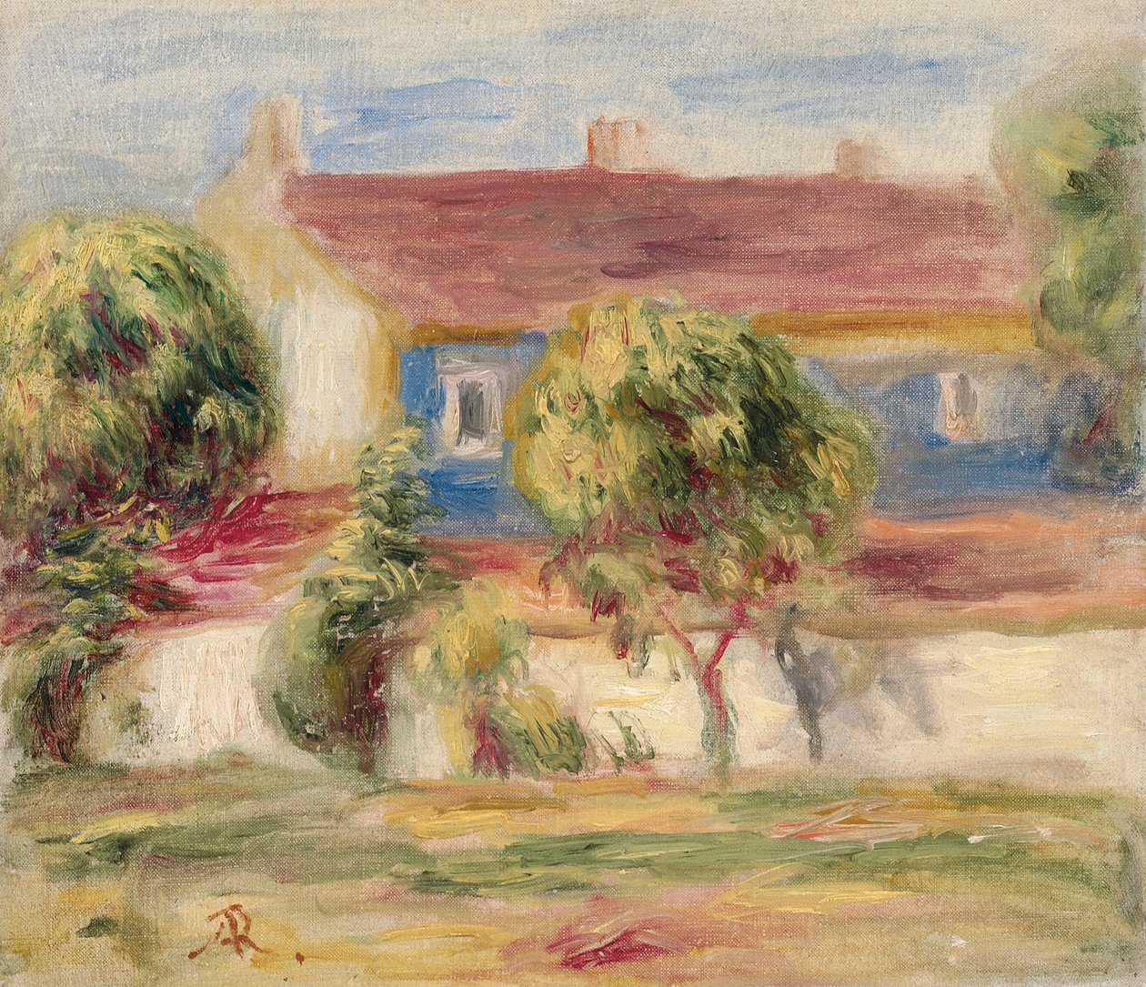 Taiteilijatalo, tekijältä Pierre Auguste Renoir