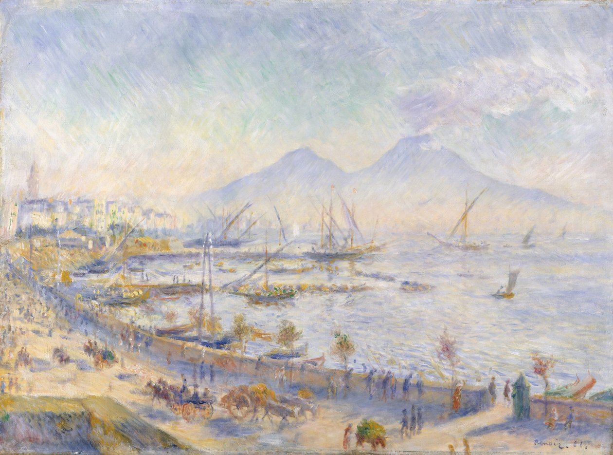 Napolinlahti, 1881 tekijältä Pierre Auguste Renoir